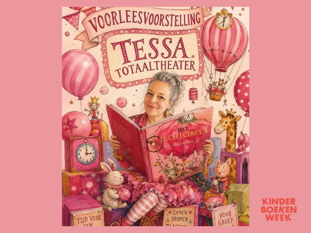 Interactief voorlezen met Tessa Totaaltheater (4-7 jr.) — theater in Enschede