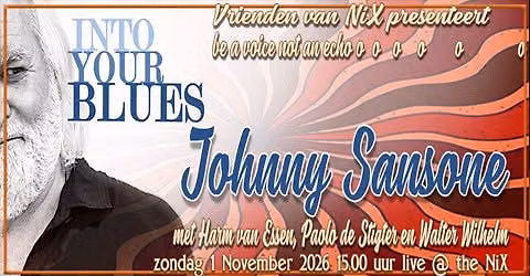 Jumpin’ Johnny Sansone live @ The NiX in Enschede