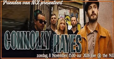 Connolly Hayes (UK) live @ The NiX — muziek in Enschede