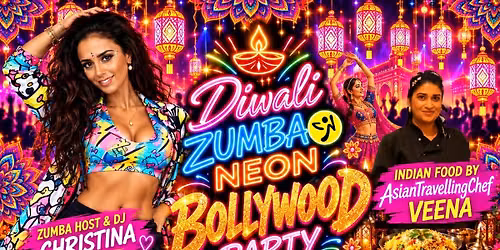 DIWALI ZUMBA BOLLYWOOD NEON PARTY — Uitgaan in Enschede