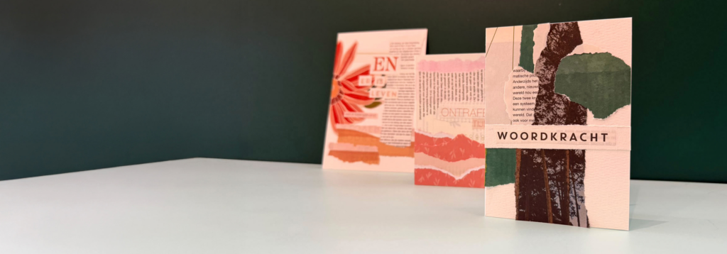 Schrijf en collage-workshop Woordkracht in Enschede